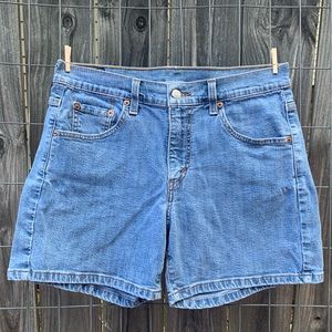 Levi's Blue Jean Shorts for Women